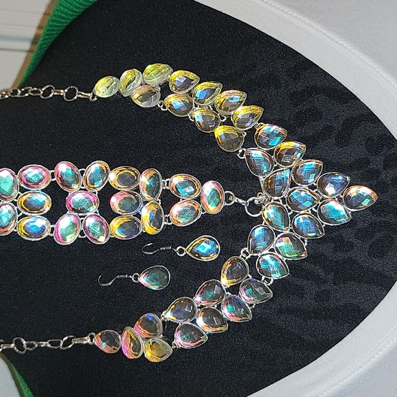 Gorgeous Mystic Topaz Set - NWOT - Picture 7 of 10